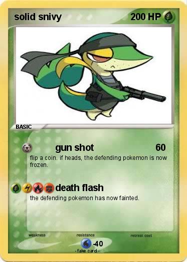 Pokemon solid snivy