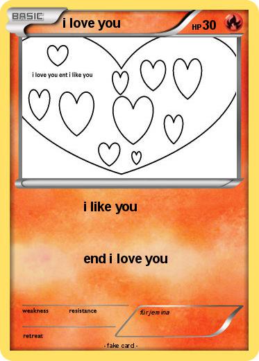 Pokemon i love you