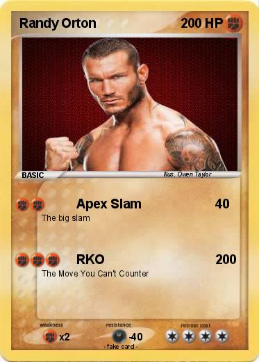 Pokemon Randy Orton