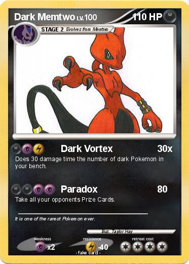 Pokemon Dark Memtwo