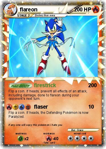 Pokemon flareon