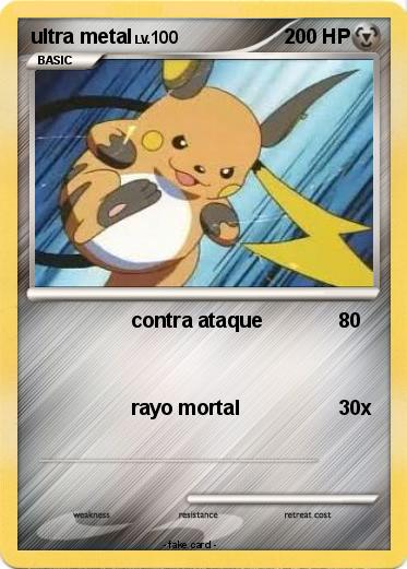 Pokemon ultra metal