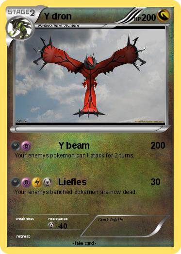 Pokemon Y dron