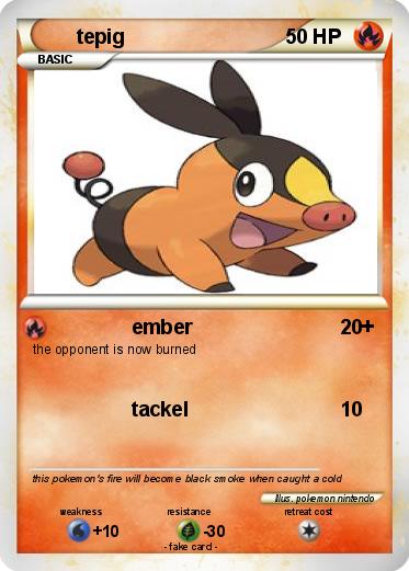 Pokemon tepig