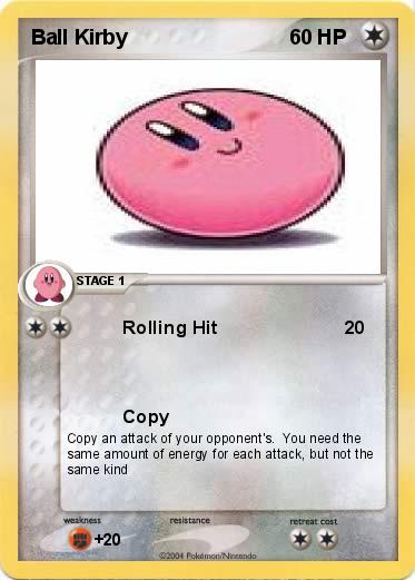 Pokemon Ball Kirby