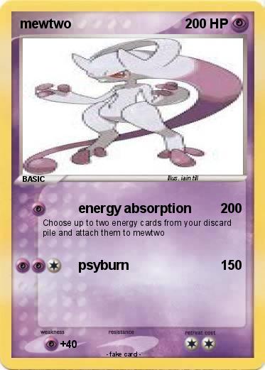 Pokemon mewtwo