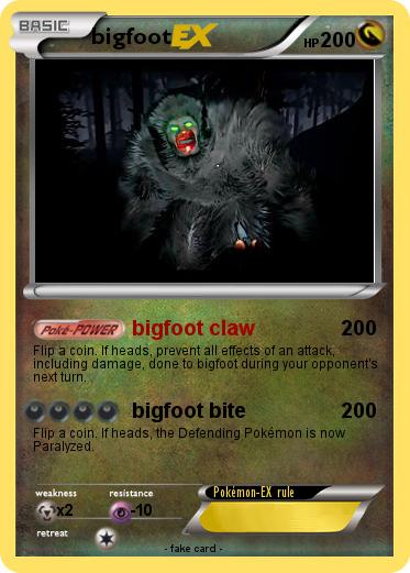 Pokemon bigfoot