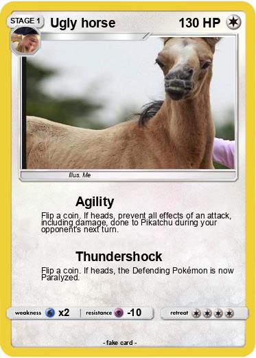 Pokemon Ugly horse