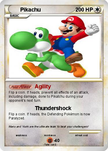 Pokemon Mario and Yoshi