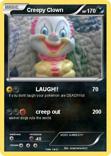 Pokemon Creepy Clown
