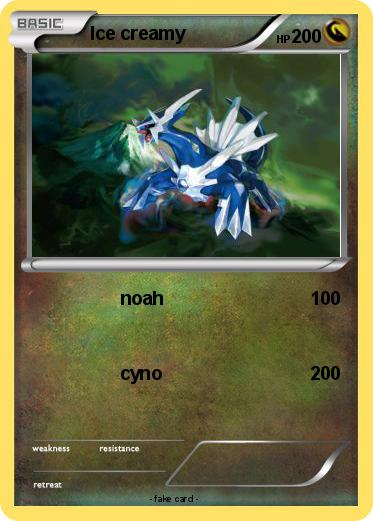 Pokemon Ice creamy