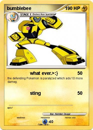 Pokemon bumblebee