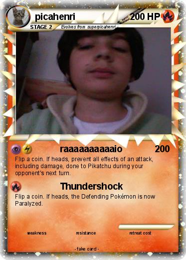 Pokemon picahenri