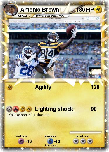 Pokemon Antonio Brown
