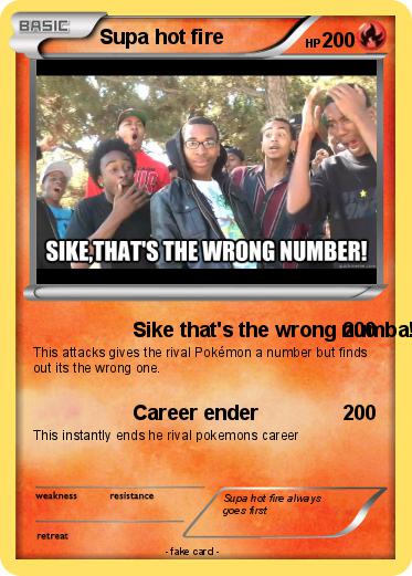 Pokemon Supa hot fire