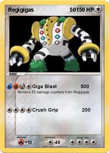 Pokemon Regigigas                        50
