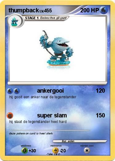 Pokemon thumpback