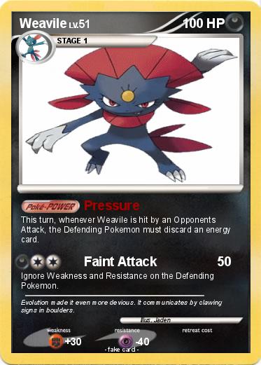 Pokemon Weavile