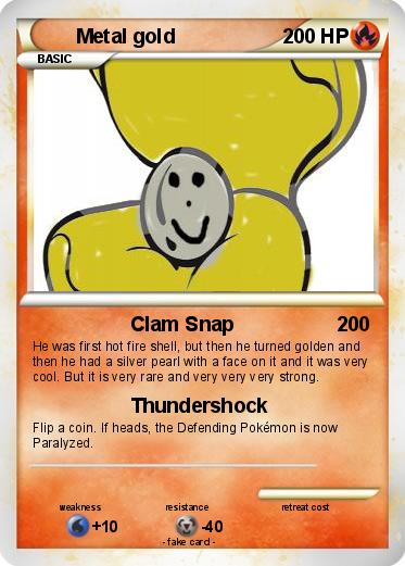 Pokemon Metal gold