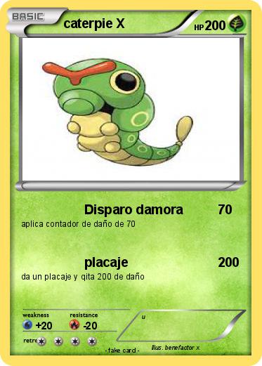 Pokemon caterpie X