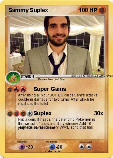 Pokemon Sammy Suplex