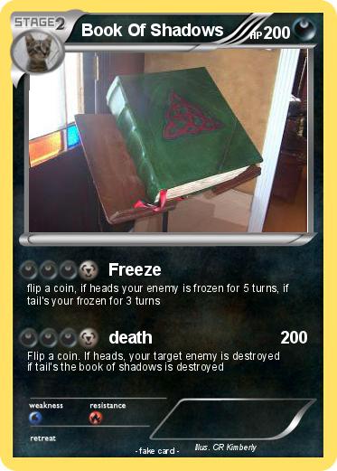 Pokemon Book Of Shadows
