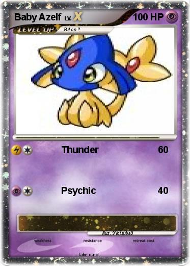 Pokemon Baby Azelf