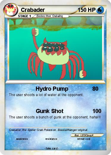 Pokemon Crabader
