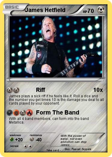 Pokemon James Hetfield