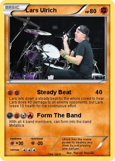 Pokemon Lars Ulrich