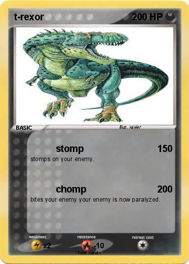 Pokemon t-rexor