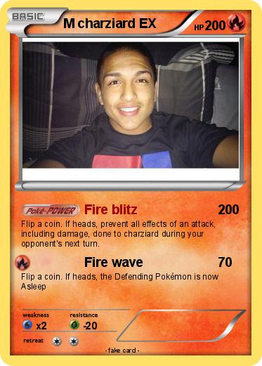 Pokemon M charziard EX