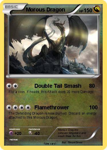 Pokemon Morous Dragon