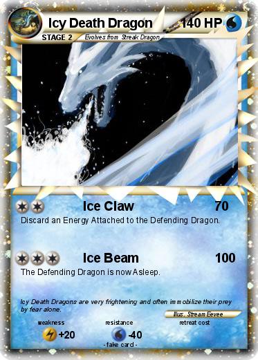 Pokemon Icy Death Dragon