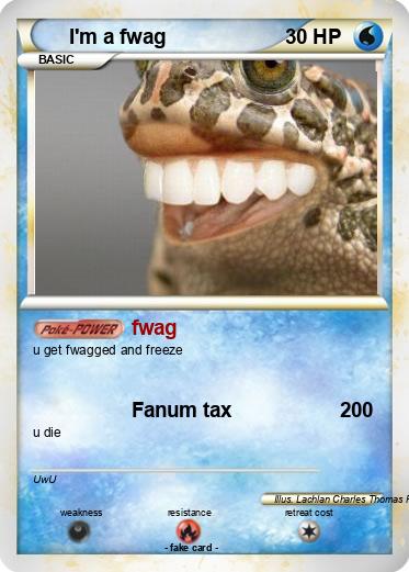 Pokemon I'm a fwag