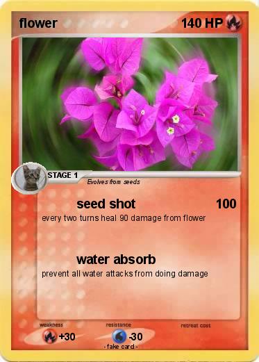 Pokemon flower