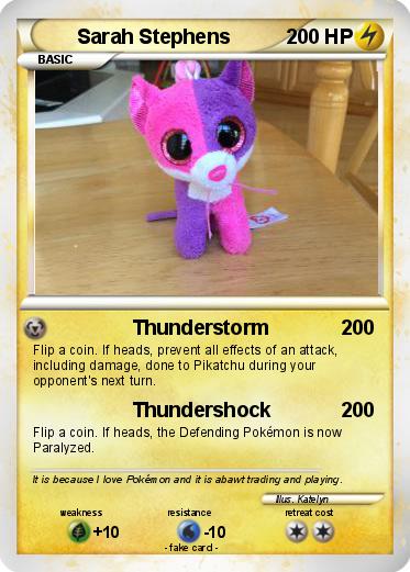 Pokemon Sarah Stephens
