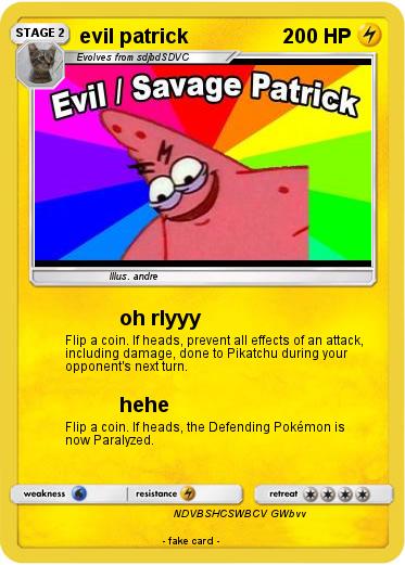 Pokemon evil patrick