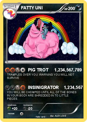 Pokemon FATTY UNI