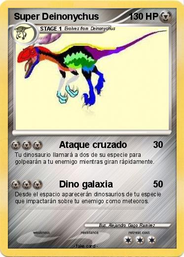 Pokemon Super Deinonychus