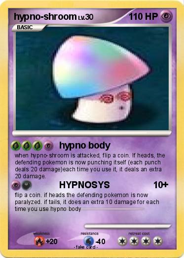 Pokemon hypno-shroom