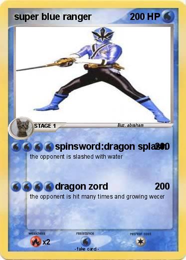 Pokemon super blue ranger