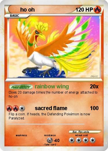 Pokemon ho oh