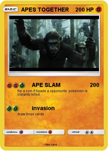 Pokemon APES TOGETHER
