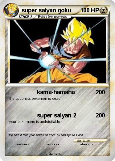 Pokemon super saiyan goku
