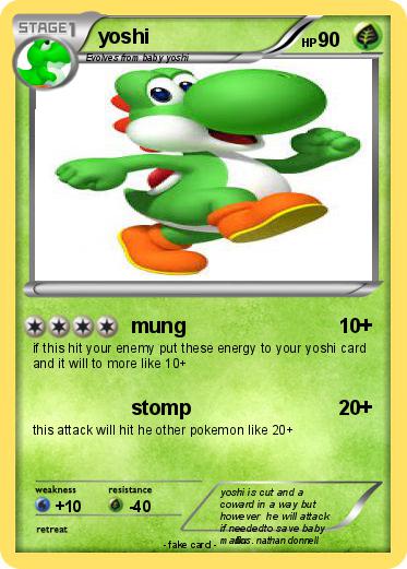 Pokemon yoshi