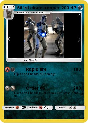 Pokemon 501st clone trooper