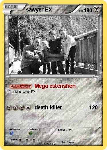 Pokemon sawyer EX