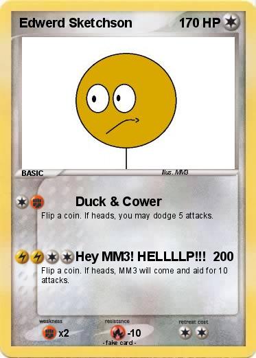 Pokemon Edwerd Sketchson