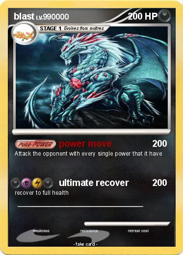 Pokemon blast